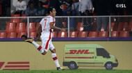 Miku grabbed a brace for his side (Photo: ISL)